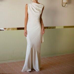 LANA MAXI DRESS- BUTTERCREAM